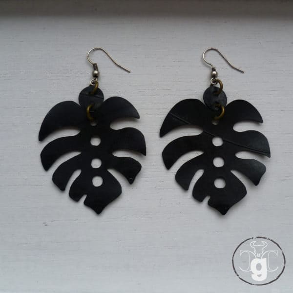 Boucles d'oreilles TRÈFLE / FOUGÈRE – Image 2