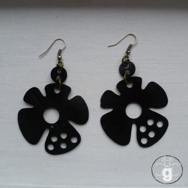 Boucles d'oreilles TRÈFLE / FOUGÈRE – Image 3